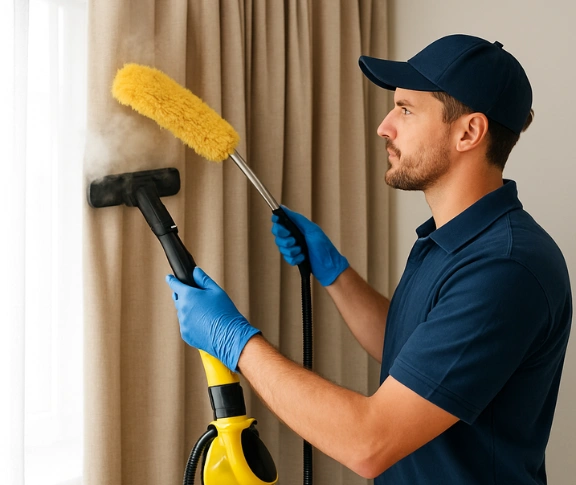 Trusted blind cleaning technician Matty Curtain Cleaning melrose-park-nsw QLD